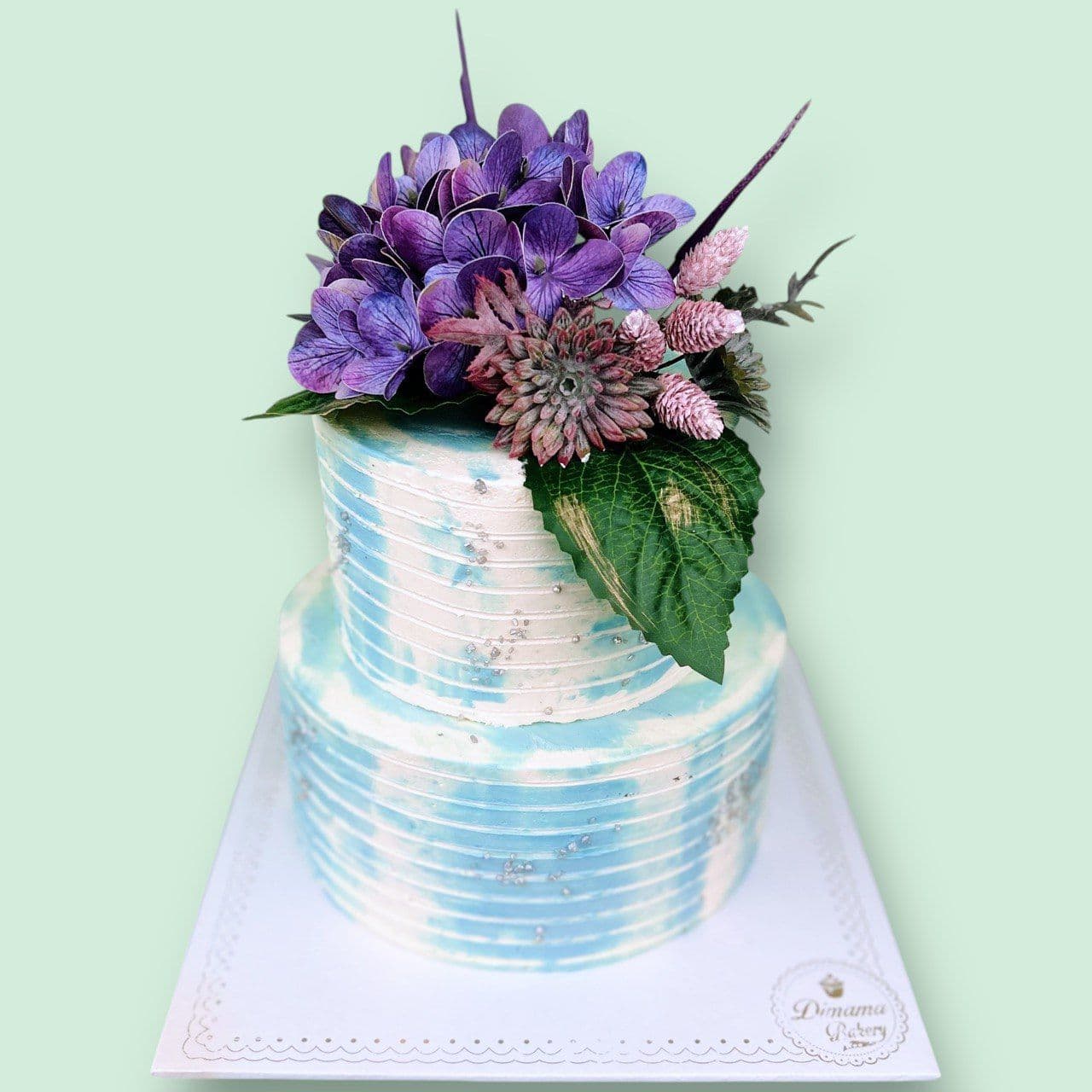 Artificial Flowers Cake | G2